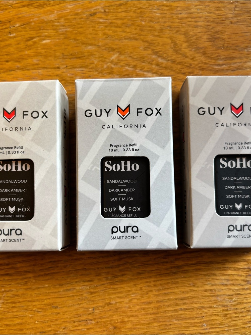 SoHo Sandalwood Fragrance Refill - Silver